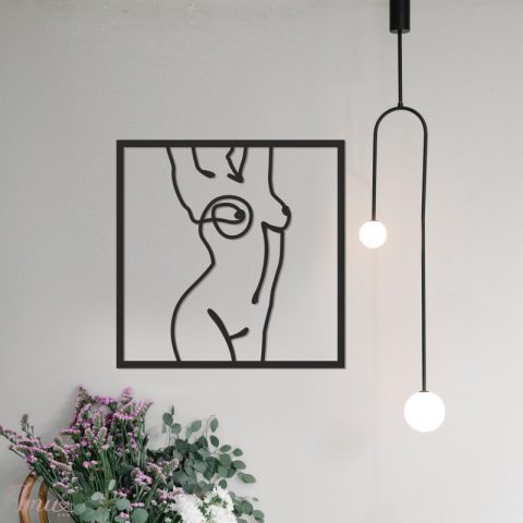 imusau.lt | listing METALINIS PAVEIKSLAS "NAKED WOMAN"