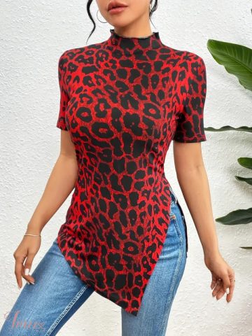 imusau.lt | listing „Leopard“ marškinėliai trumpomis rankovėmis 13525