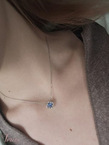imusau.lt | listing Swarovski pakabukas su grandinėle