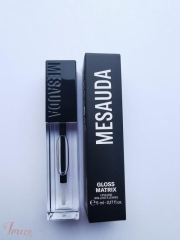 imusau.lt | listing Mesauda Gloss Matrix 101 Glazed skaidrus lūpų blizgesys blizgis dažai putlintojas