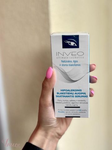 imusau.lt | listing Hipoalerginis “Inveo” blakstienų augimą skatinantis serumas