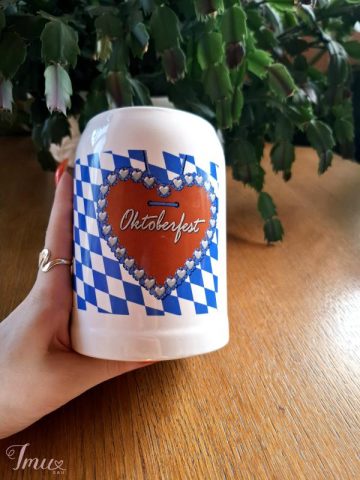 imusau.lt | parduodama Oktoberfest bokalas puodelis su rankena